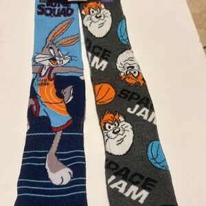 NWT space jam socks 2 sets of socks for the price of 1❤️